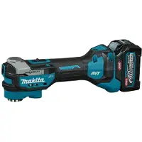 Makita TM001GD201 XGT 40V met Accu's en lader