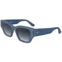 Lacoste Zonnebril L6053S N 52/19/140 Opaline azuur Rec acetaat-vernieuwd VROUW L6053S N