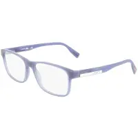 Lacoste L3649 N 50/15/135 Matte blauwe lumi Bio geïnjecteerde BRIL L3649 N