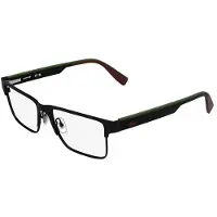 Lacoste L2318 55/18/145 Matte zwarte Metalen MAN L2318