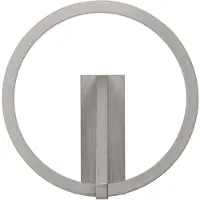 Nova Luce 9088135 Wandlamp TILIA, nikkelkleurig aluminium, CCT (kleurtemperatuur) 2700-3000-4000 K, 10.457 lm, LED