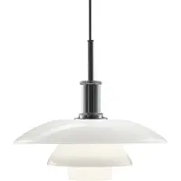 Louis Poulsen - PH 4 1/2-4 hanglamp, Ø 45 cm, chroom/wit
