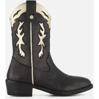 Muyters Cowboylaarzen zwart Leer Maat 31