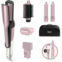 Shark Glam Multistyler - 5-in-1 - voor glad steil, golvend & krullend haar in Roze | HD6051SEUPK | van SharkNinja