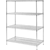 Vogue voorraadrek met 4 schappen 152,5x61cm