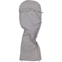Salewa Liner Microfibre Silverized Grijs — Lichte thermische binnenhoes van Microfleece 190g