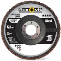 Flexovit Flexov Vlaklamel Alox 125 Con Staal K80