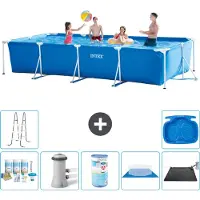 Intex Rechthoekig zwembad - 450x220x84 cm - 8-delig - Model S40299