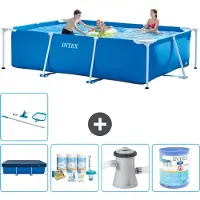 Intex Rechthoekig zwembad - 300x200x75 cm - 6-delig - Model S40152