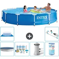 Intex Framezwembad, rond - 366x76 cm - 7-delig, model S41600