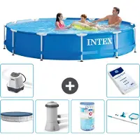 Intex Framezwembad, rond - 366x76 cm - 7-delig, model S41565
