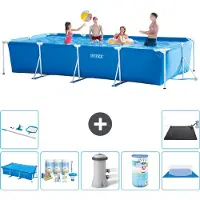 Intex Rechthoekig zwembad - 450x220x84 cm - 8-delig - Model S40314