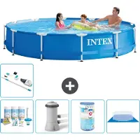 Intex Framezwembad, rond - 366x76 cm - 6-delig, model S41602