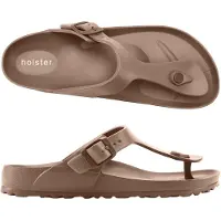 Original Brands Coastal vegan slides podologisch goedgekeurd slipper naturel