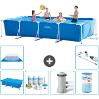 Intex Rechthoekig zwembad - 450x220x84 cm - 7-delig - Model S40318