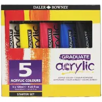 Daler Rowney Graduate Set acrylverf 5 x 120 ml