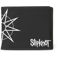 Rocksax Slipknot - WANYK Star Bifold portemonnee - Zwart