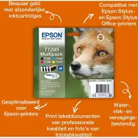 Epson T1281 - Inktcartridge / Zwart