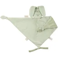 Nattou Lapidou Baby Knuffeldoekje - 65 x 40 cm - Doudou Konijn - Baby Cadeau - Lindengroen