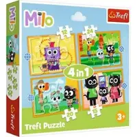 Trefl 34654, 24 stukjes, Puzzel met tekenfilms, Geschikt voor kinderen vanaf 3 jaar