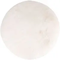 Muratap Heaven fluffy soft vloerkleed hoogpolig effen tapijt - 160 cm rond