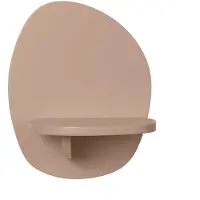 Ferm Living Pilu Schap H25 Cm - Wandplanken Mdf Rose - 1104271042