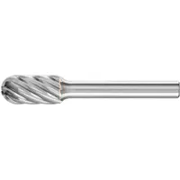 PFERD TOOLS 21105282 Freesstift Wals Lengte 60 mm Afmeting, Ø 10 mm Werklengte 20 mm Schachtdiameter 6 mm