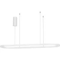 Lyora Ovale hanglamp Cuppe wit