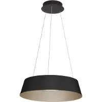 Lyora Hanglamp Alba zwart Ø 54cm