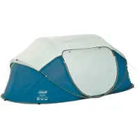 Coleman TENTE 2 PERSONNES GALIANO 2 BLEUE - impermeable 2000mm - 1 chambre - ultra compacte et legere - toile anti-uv - ideal fe