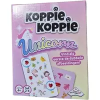 Identity Games Unicorn Koppie Koppie kaartspel - 10 Minuten spel - Vakantiespel - Vanaf 4 jaar