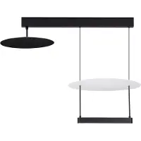 Lyora Hanglamp Diona design zwart met wit