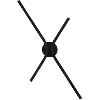 Lyora Design wandlamp Akro zwart