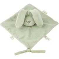 Nattou Lapidou Baby Knuffeldoekje - 27 x 27 cm - Doudou Konijn - Baby Cadeau - Lindengroen