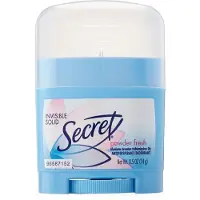 Secret Invisible Solid Anti-Zweet & Deodorant, Poeder Fris 0.50 oz - Set van 2