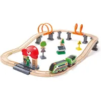 Hape treinset Solar Power Circuit 62 x 44 x 15 cm