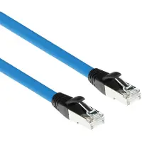 ACT SC4807, 2,5 meter, Cat6a, SF/UTP (S-FTP), RJ-45, RJ-45, blauw