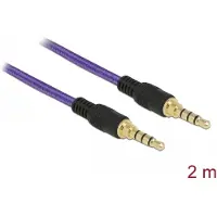 DeLOCK 85599 Audio-Kabel Violett