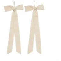 Ferm Living Kerstdecoratie Bow Small Natural (Set van 2)