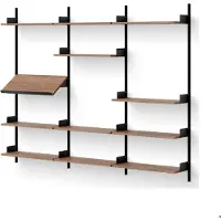New Works Display Plank Walnut | Black