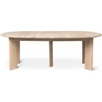 Ferm Living Bevel Tafel Uitschuifbaar x2 White Oiled Oak