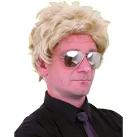 Zwart Pruik - Blond - Harry