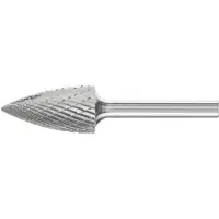 PFERD TOOLS 21122826 Freesstift Spitsboog Lengte 70 mm Afmeting, Ø 16 mm Werklengte 30 mm Schachtdiameter 6 mm
