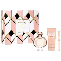 Paco Rabanne Olympéa Giftset - 80 ml eau de parfum spray + 10 ml eau de parfum spray + 100 ml bodylotion - cadeauset voor dames