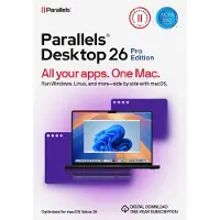 Parallels Desktop 27 | Pro Editie | Geschikt voor Mac | 1 Jaar | 1 Installatie