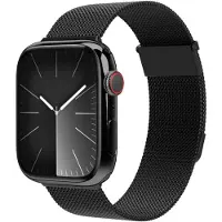 Vonmählen Milanese Loop 2 Apple Watch 42 / 41 Mm Bandje Zwart