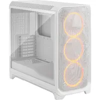 Fractal Design FD-C-MES3X-06 Full Tower PC-behuizing Wit Stoffilter, Zijvenster