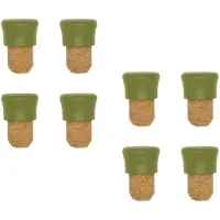 Fackelmann Set van 8 kurken doppen Zero Serie