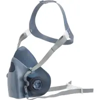 3M 7500 Series Half Facepiece Respirator Only Blauw L
