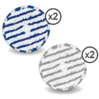 Rowenta ZR009503 microvezelpads voor AeroSpin ZR009C00 (4 stuks, origineel)